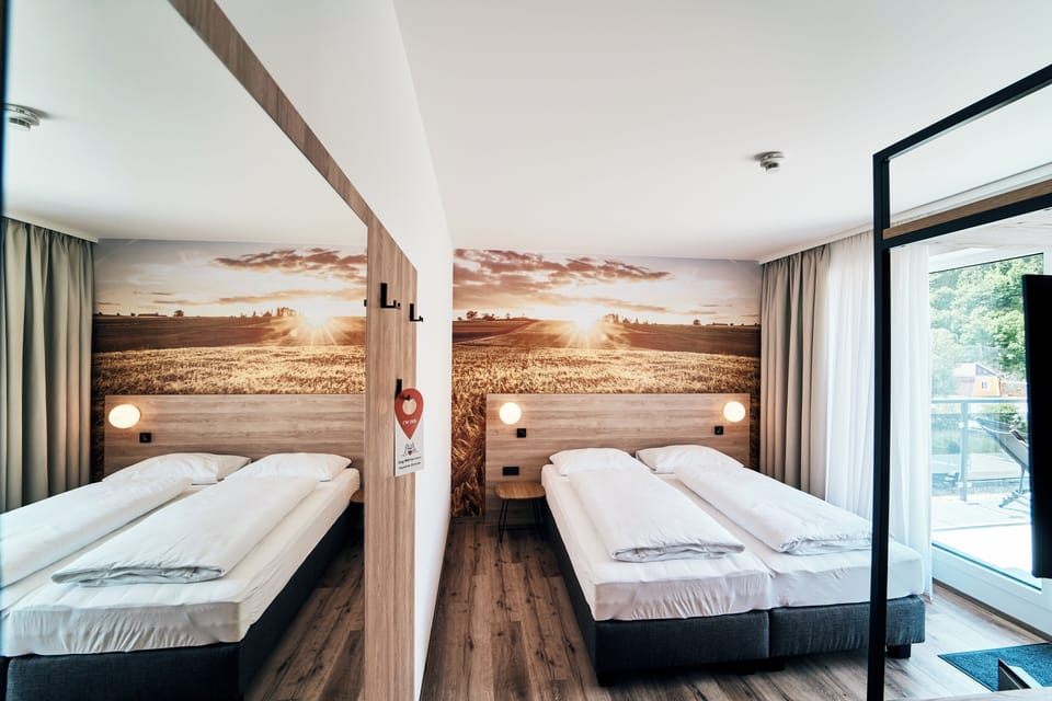 Premium Double Room | In-room safe, desk, laptop workspace, blackout drapes