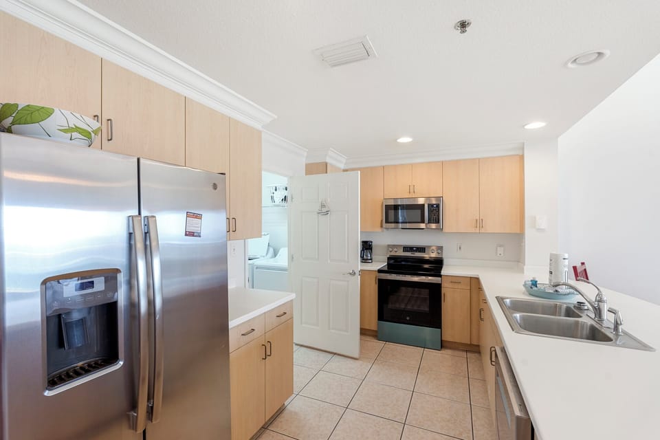 Fully Equipped with Stainless Steel Appliances and Ample Counter Space