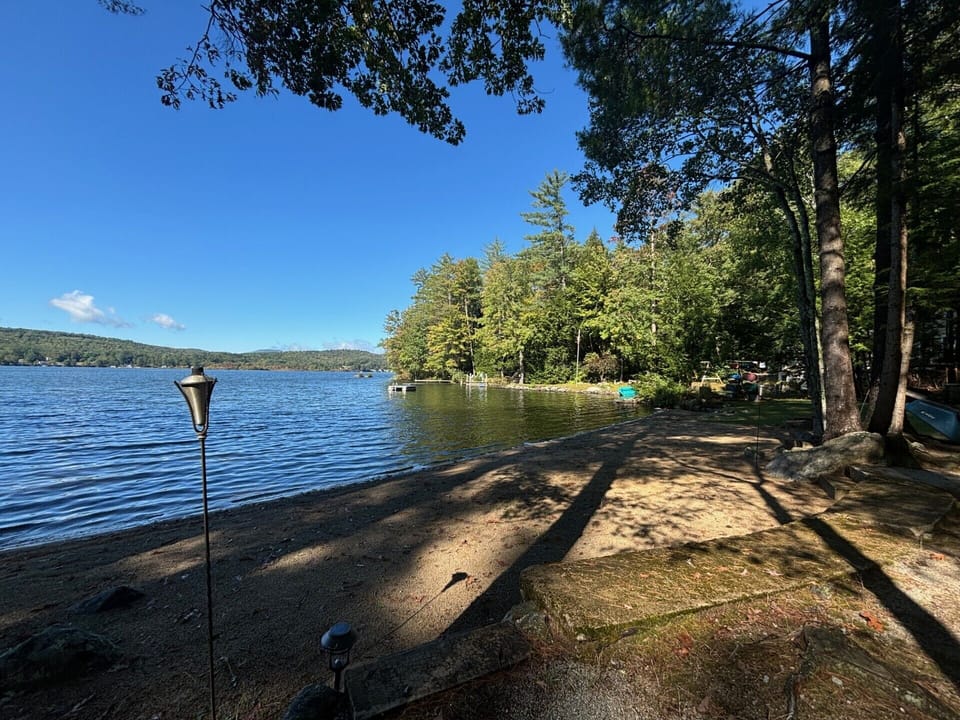 additional view of large sandy beach