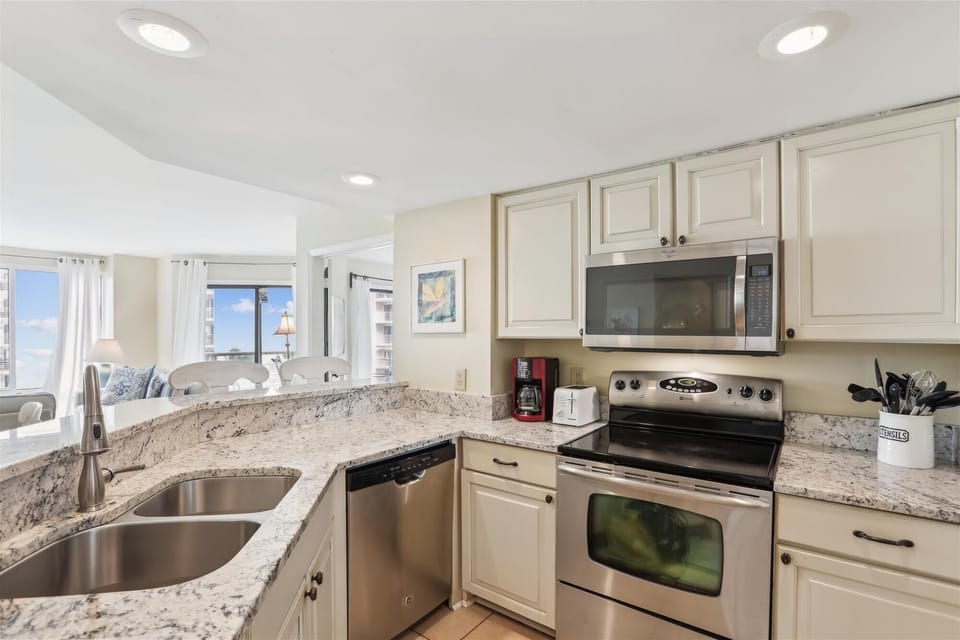 Kitchen at 1303 Villamare