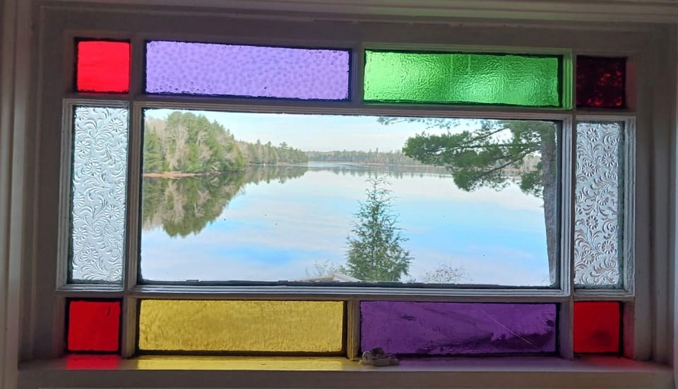 View from a kitchen window.