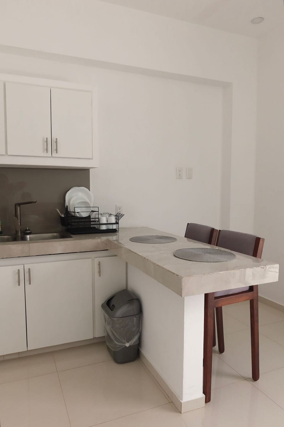 Standard Double Room | Private kitchen | Fridge, microwave, cookware/dishes/utensils