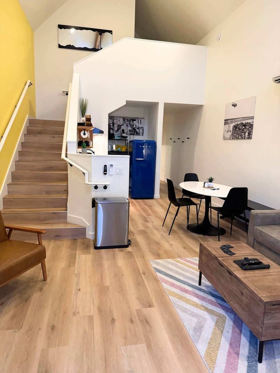 Open dining living room