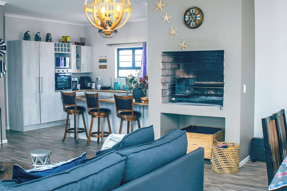 Indoor BBQ area