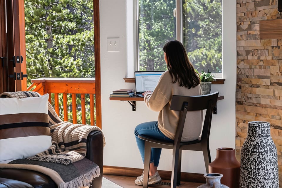 Work remotely with our high speed Starlink satellite internet