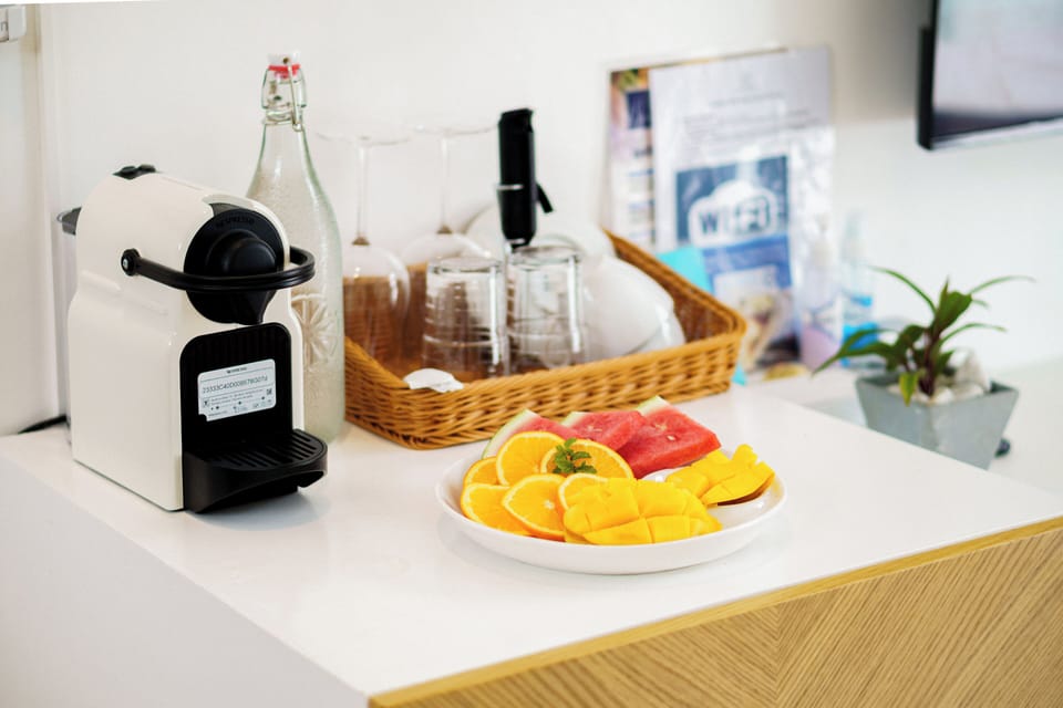 Deluxe Suite, Patio | Coffee and/or coffee maker