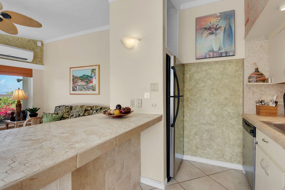 Large fridge/freezer.