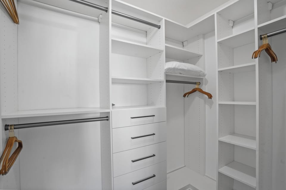 Walk-in closet in Bedroom 1