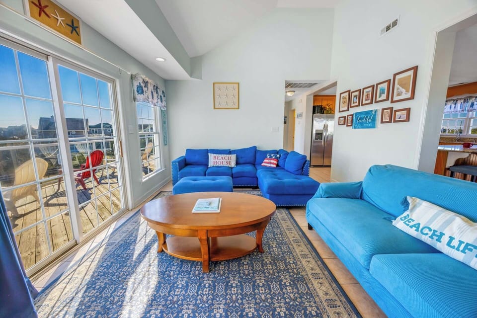 Surf or Sound Realty - 1218 - Oh Say Can You Sea - Great Room -3