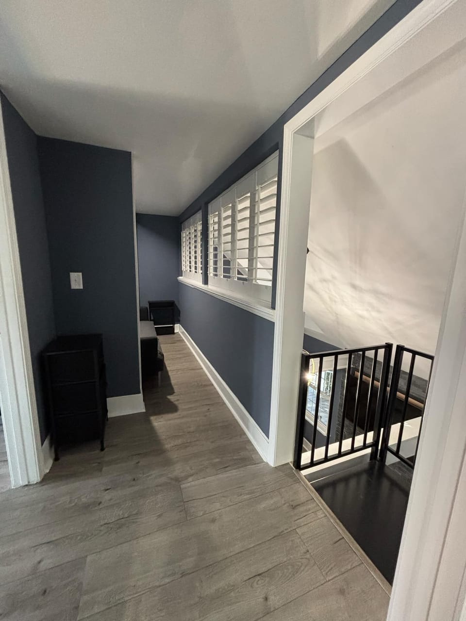 Upstairs hallway area