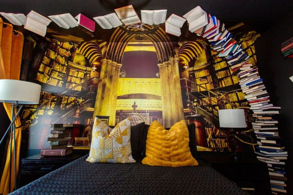 Step into Dumbledore`s Secret Library, where magic meets comfort.  #DumbledoresDen