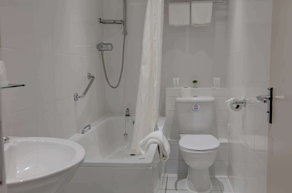 Free toiletries, hair dryer, towels, soap