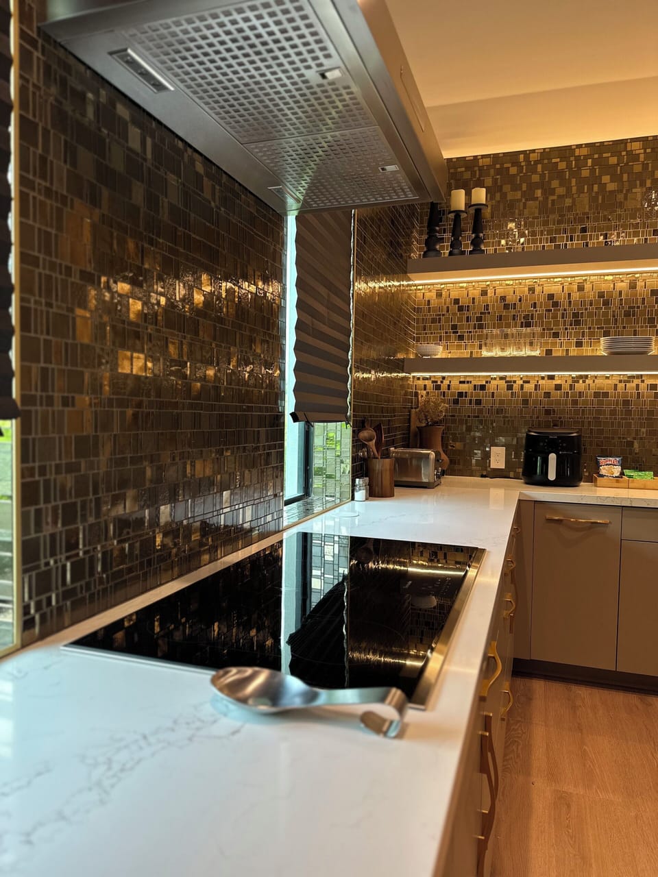 Chef’s kitchen with Sub-Zero and Thermador appliances