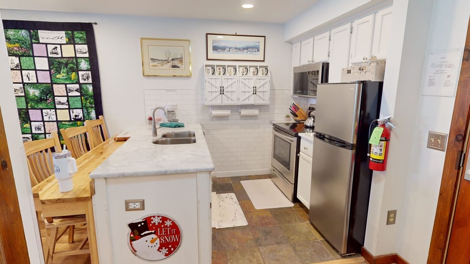 Indoors, Kitchen, Floor, Flooring, Refrigerator