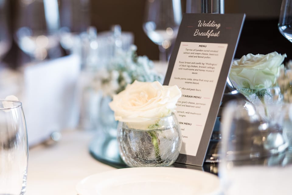 Indoor wedding
