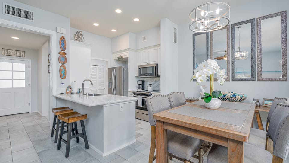 Kitchen and Dining Area