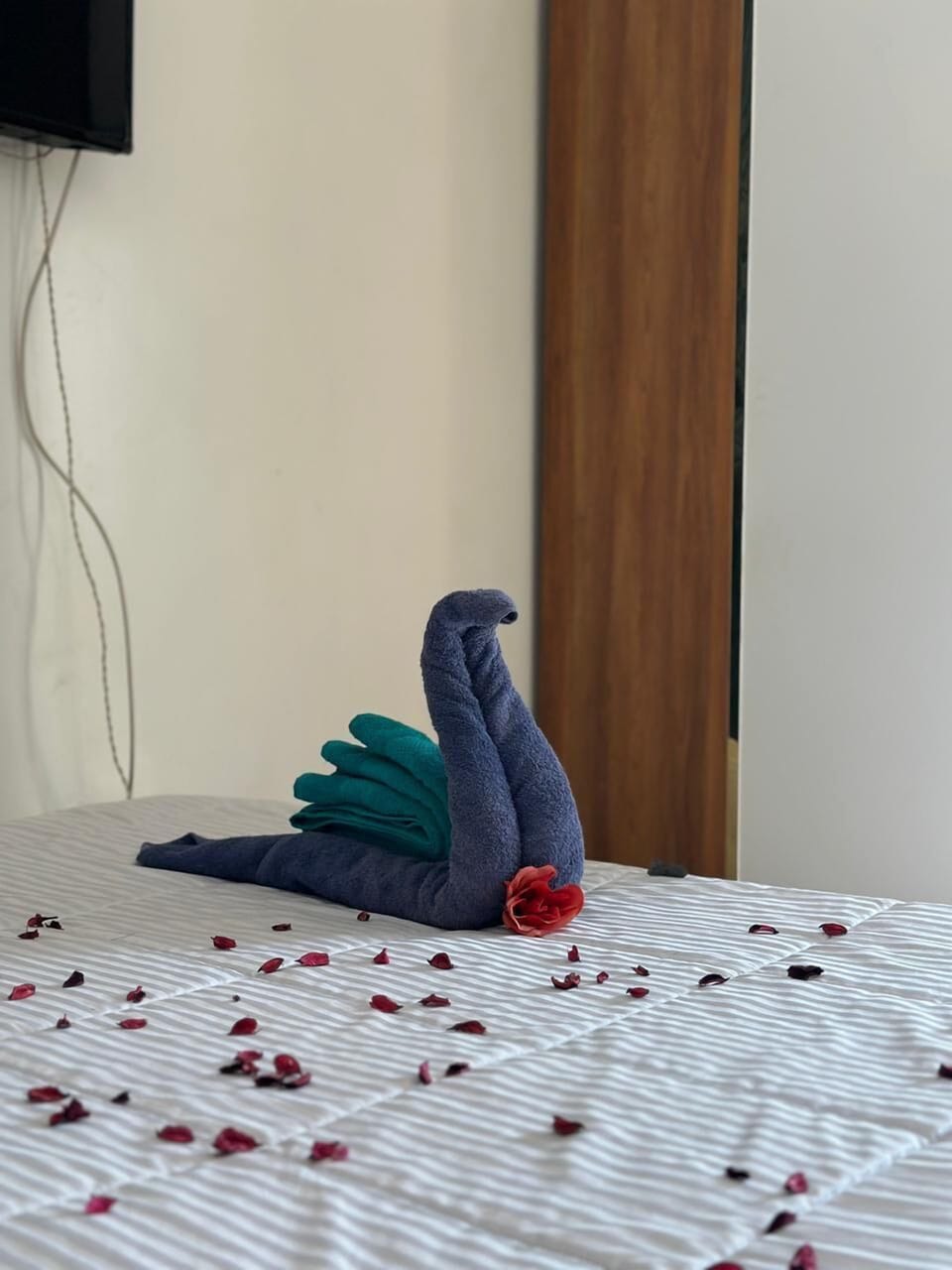 Egyptian cotton sheets, premium bedding, down comforters, in-room safe