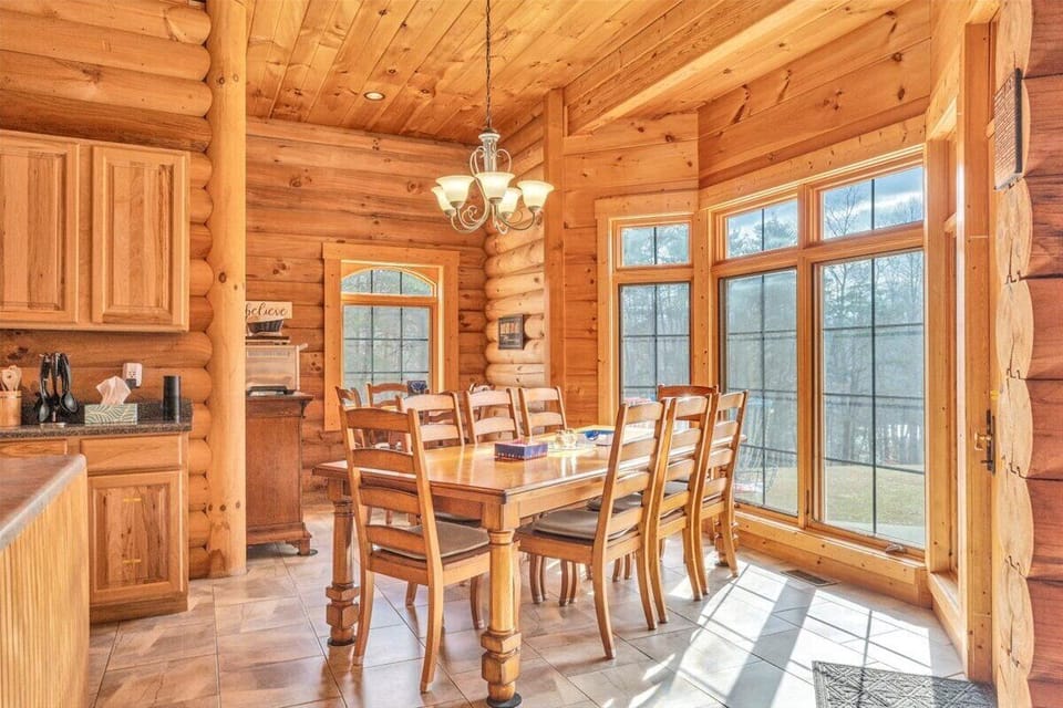 Seat the whole family together at this large dining table