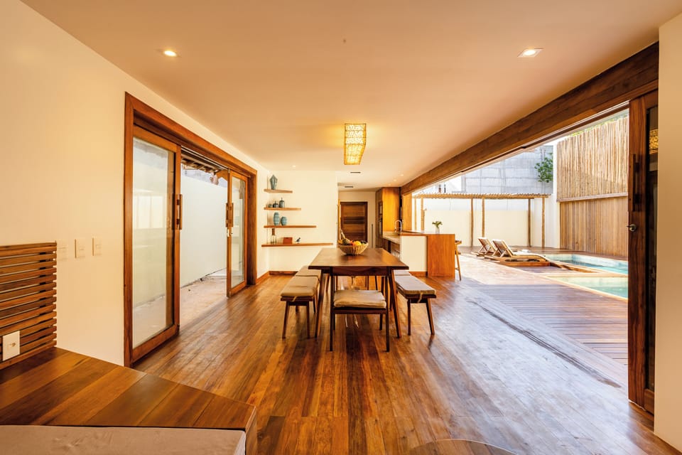 Deluxe Villa | Living area | 43-inch Smart TV with digital channels