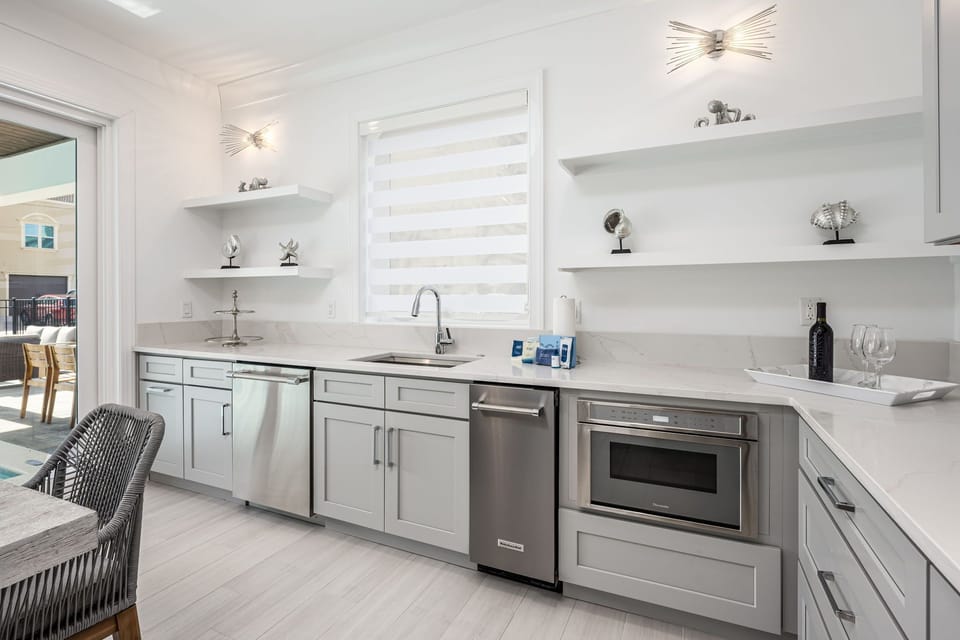 1st floor kitchen area