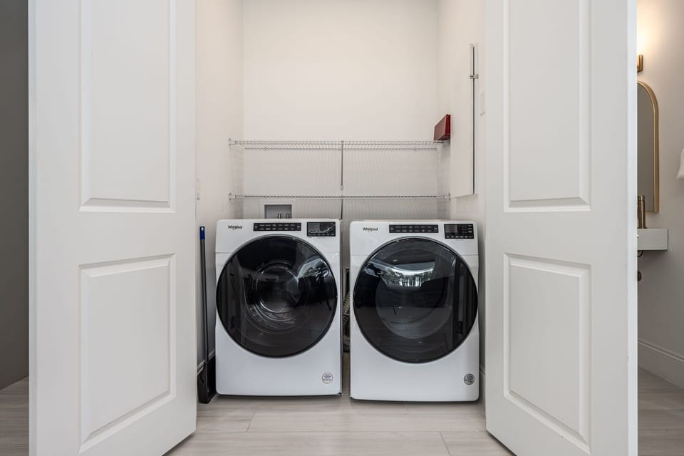 1st floor laundry area