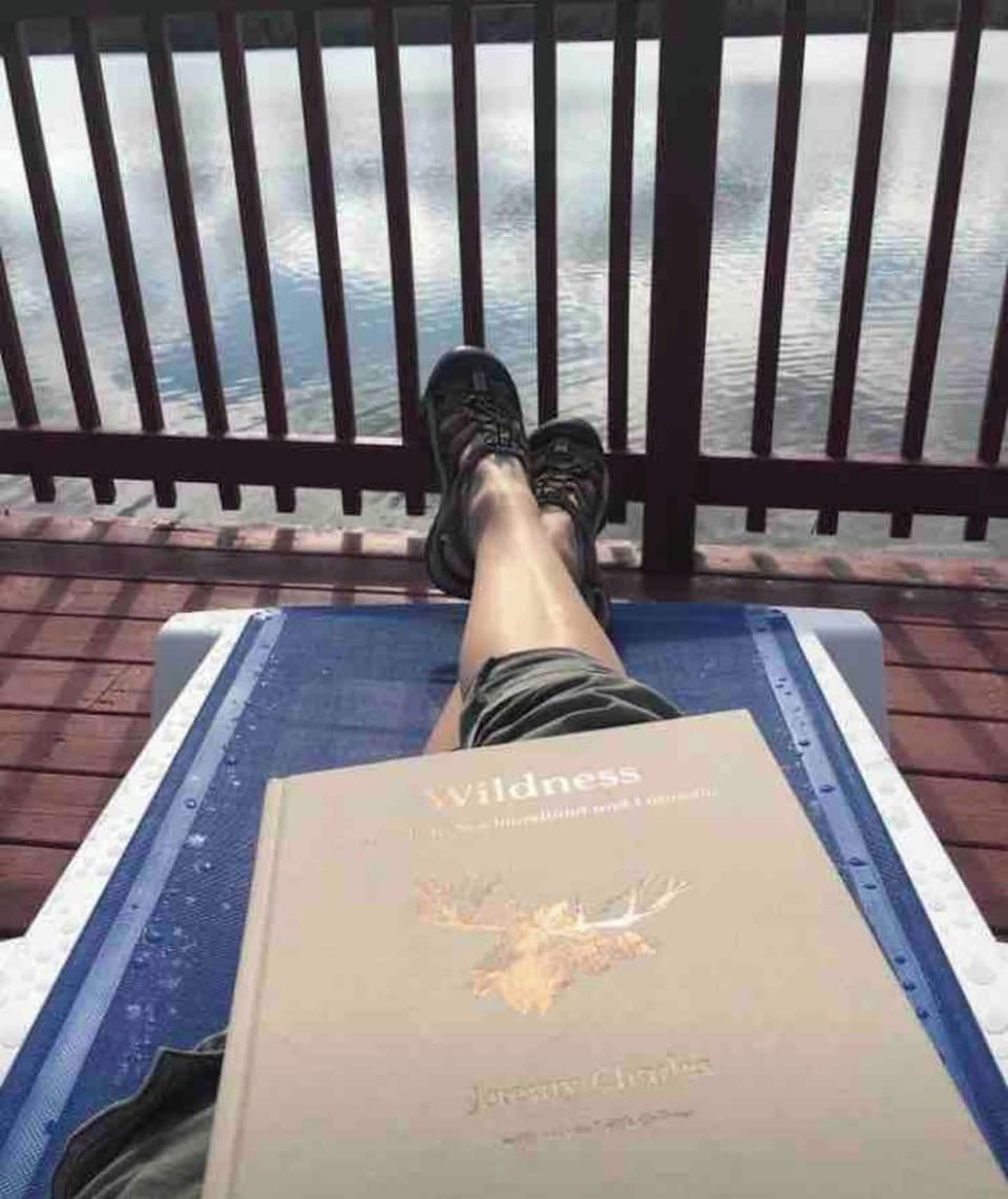 When your life is in the woods discovering cuisine, this could be considered reading for work.