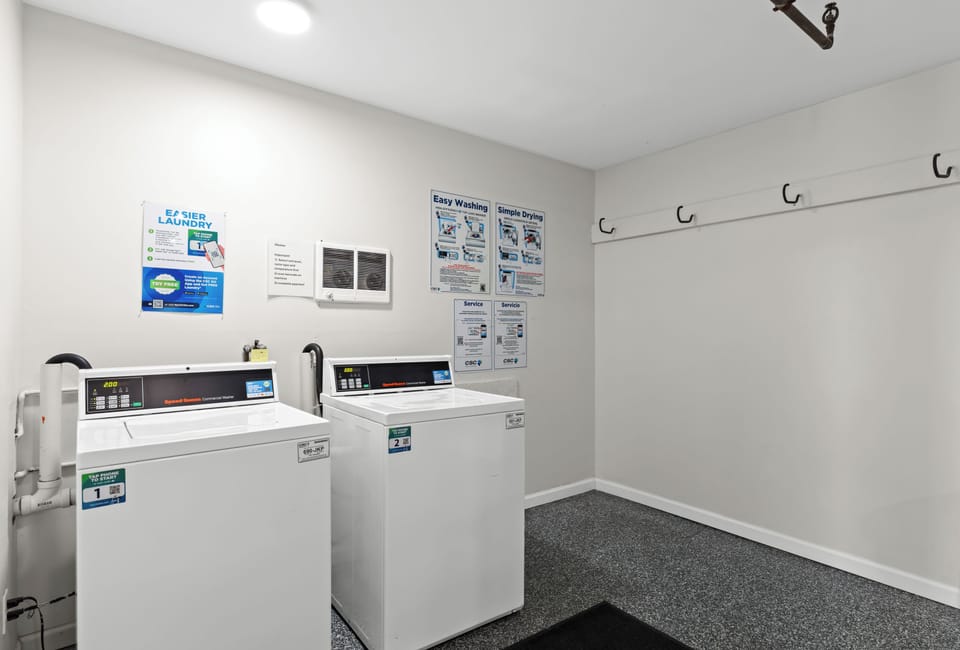 Spotless and efficient, our commercial-grade dryers make laundry day a breeze.