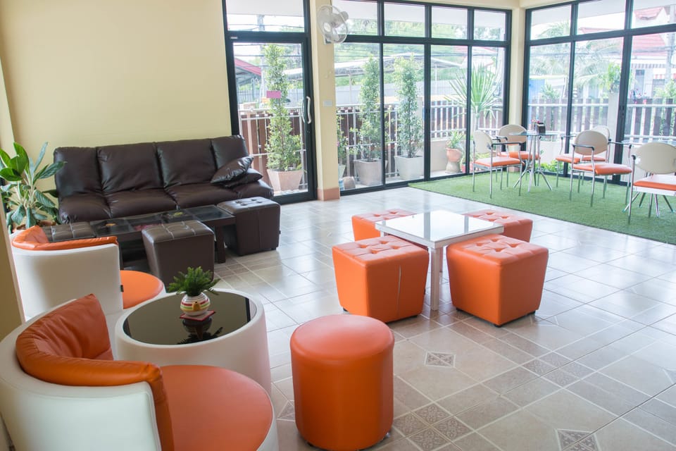 Lobby sitting area