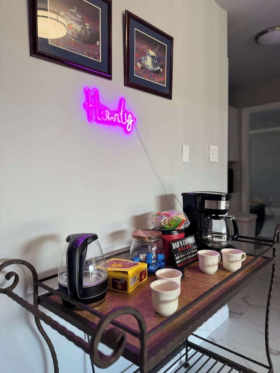 Stocked Coffee Station