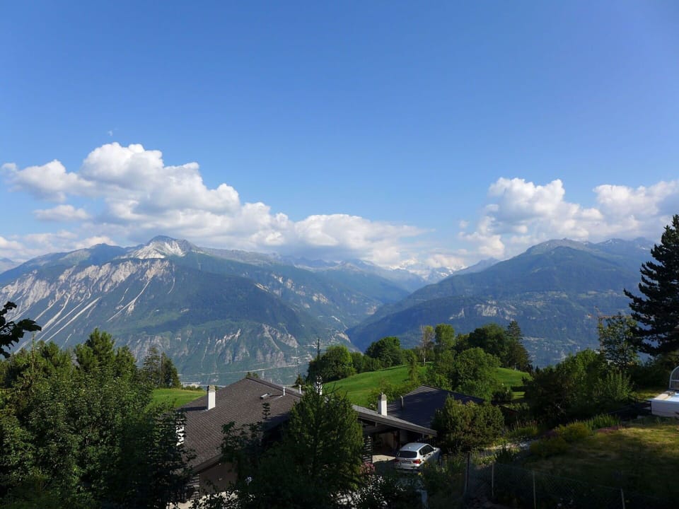 Cloud, Sky, Mountain, Tree, Natural Landscape, Highland, Cumulus, Plant, Slope, Mountainous Landforms