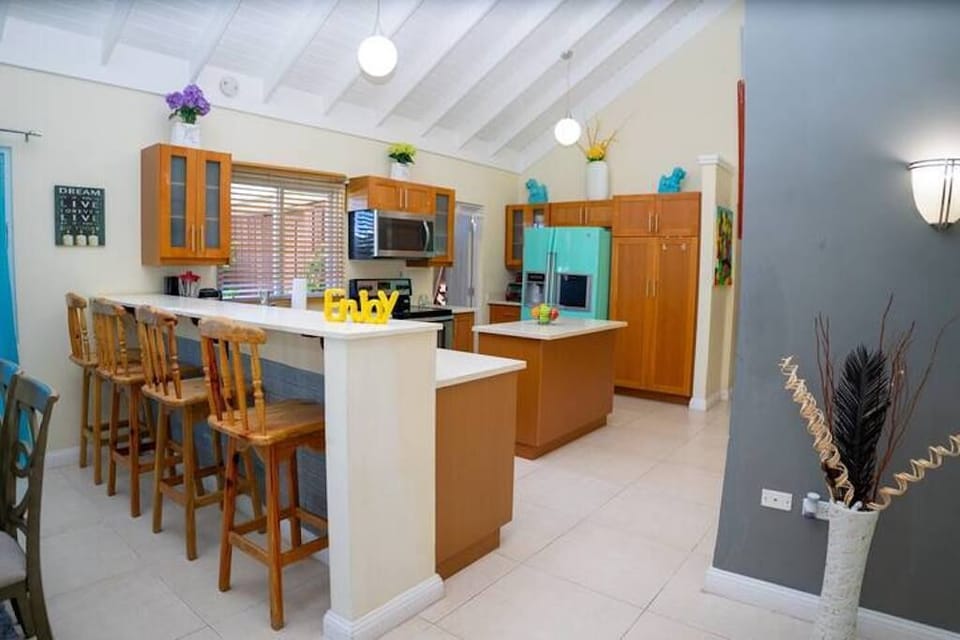 Basic Villa, Mountain View | Private kitchen | Blender, toaster oven, cleaning supplies, freezer