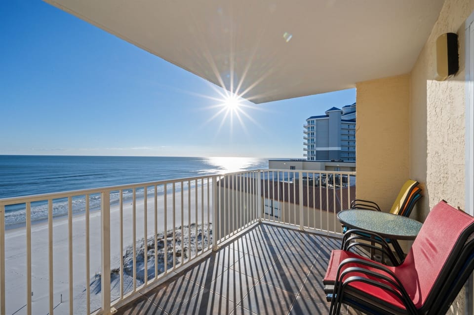 Private Covered Balcony