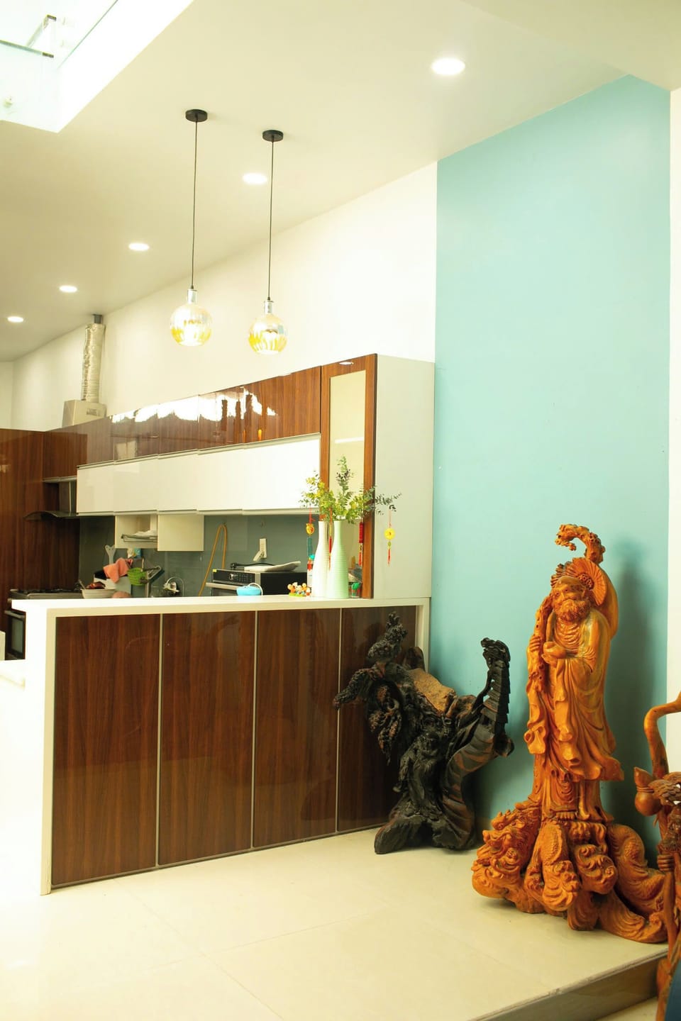 Deluxe House, Balcony, Garden View | Living area