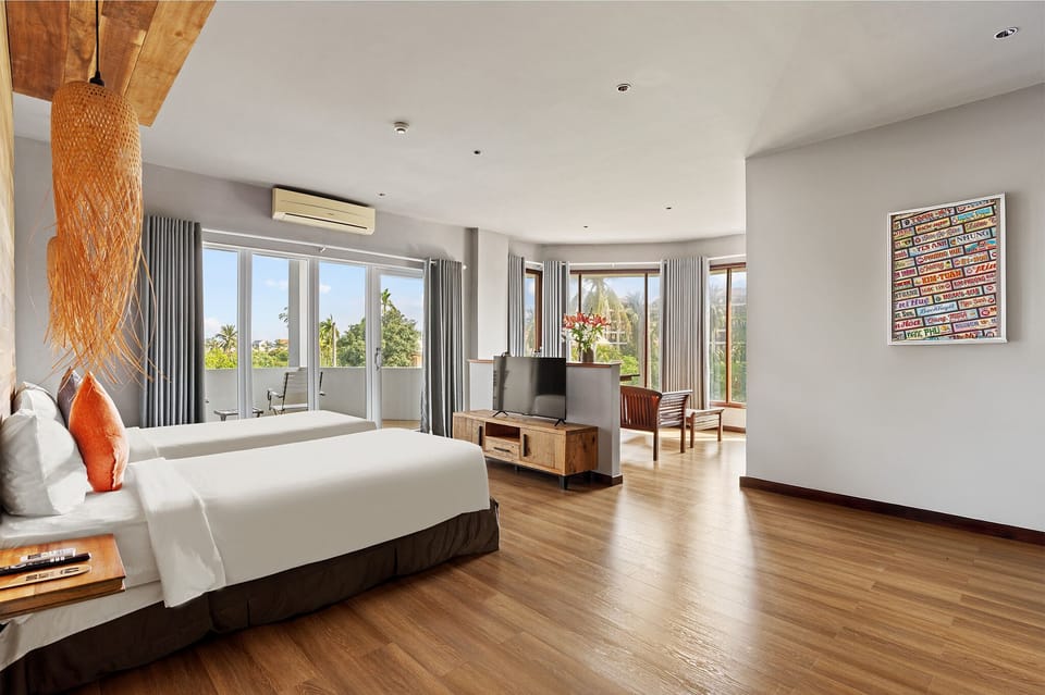 Junior Double Room | Premium bedding, minibar, in-room safe, individually furnished