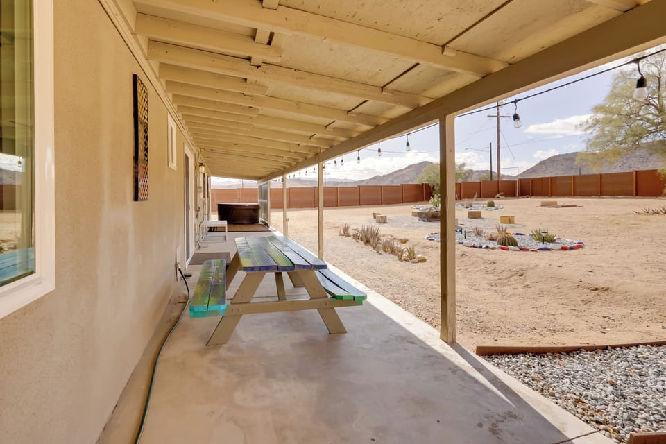 Covered Patio | Hot Tub