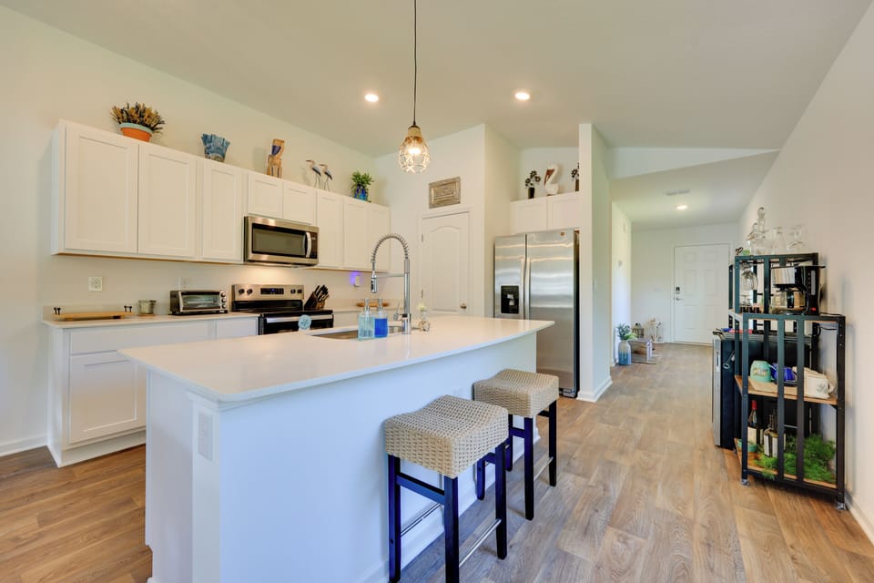 Kitchen | Drip Coffee Maker | Beverage Refrigerator | Dishwasher | Toaster Oven