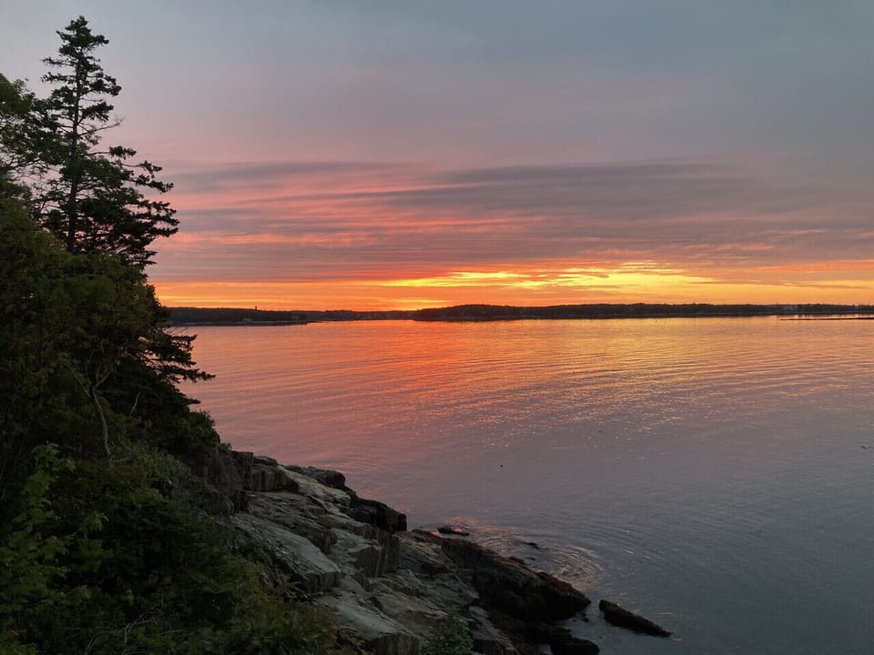 Amazing sunset views