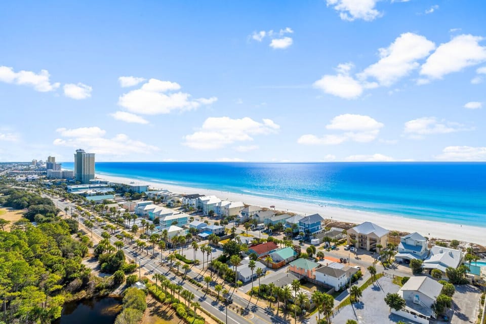Marvel at the stunning Gulf of Mexico views and pristine white-sand beaches from the comfort of your private balcony