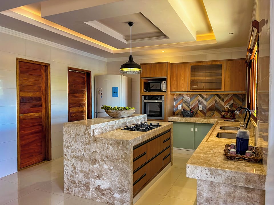 House, Pool View | Private kitchen