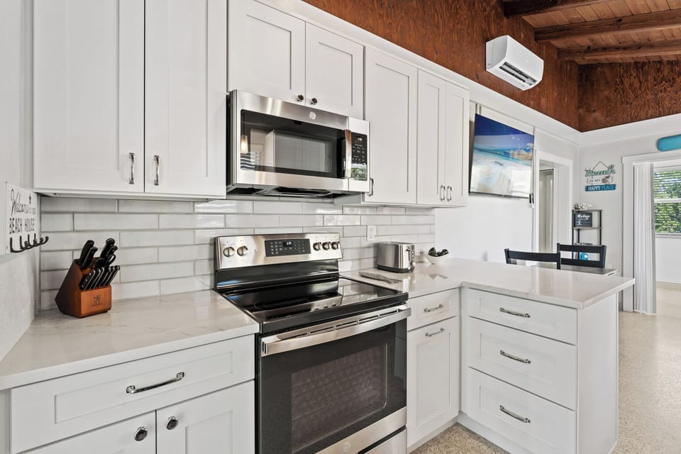 Remodeled kitchen