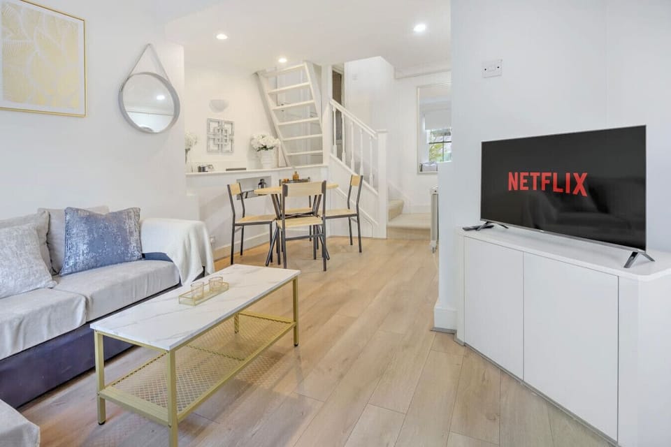 Living room with Smart TV