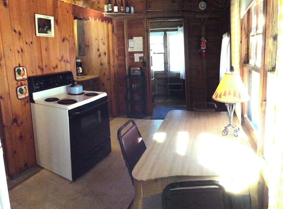 Kitchen, with Bunkroom beyond