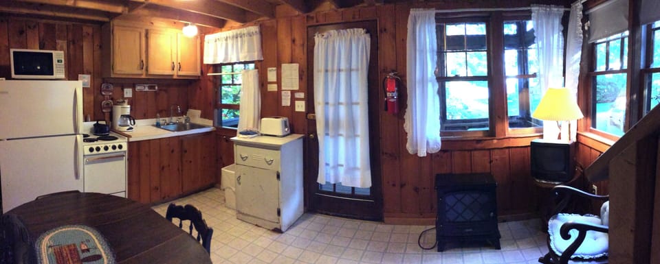 Kitchen and Living Room