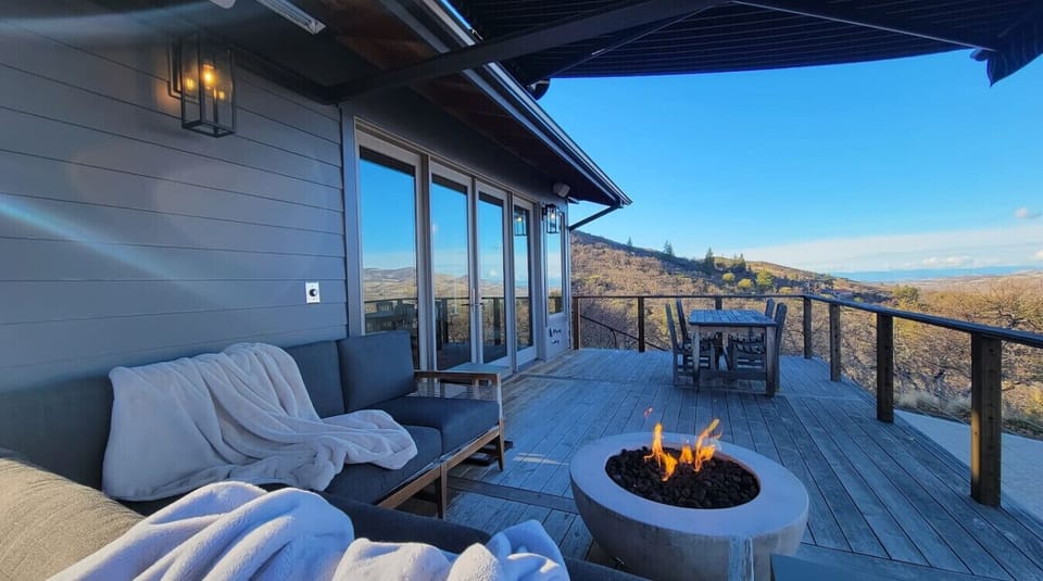 Outdoor first with views of the Rogue Valley