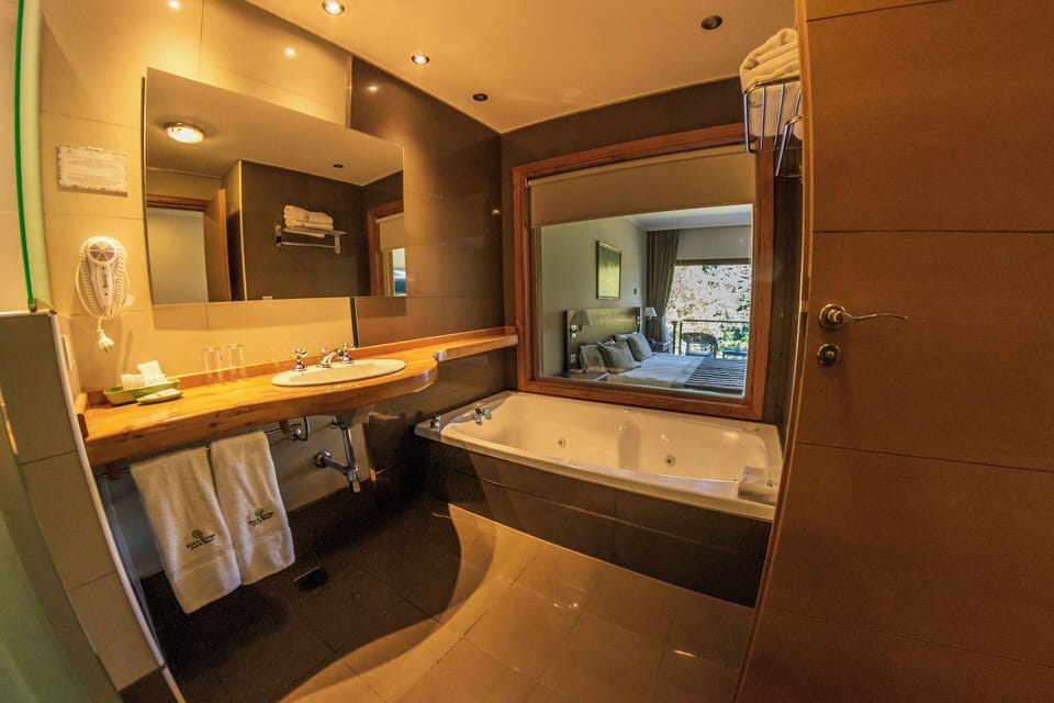Junior Double Room | Bathroom | Free toiletries, hair dryer, bidet, towels