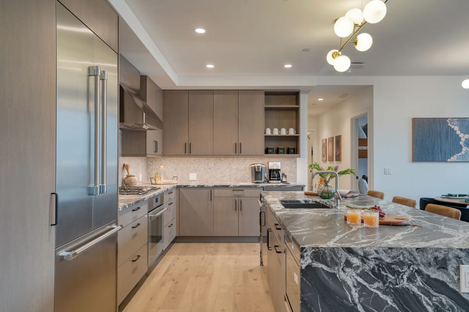 Beautiful countertops.