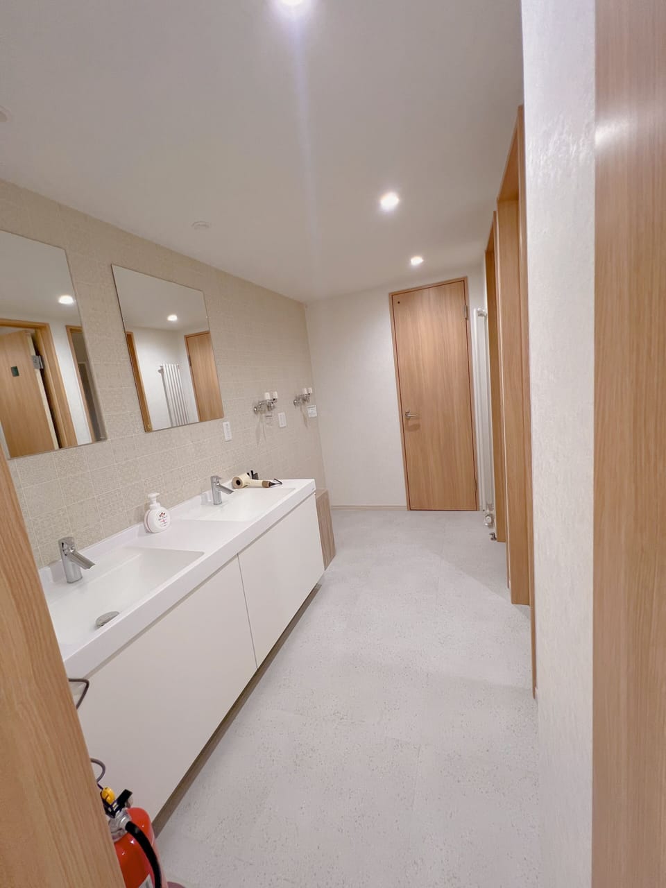 Shower, free toiletries, hair dryer, slippers