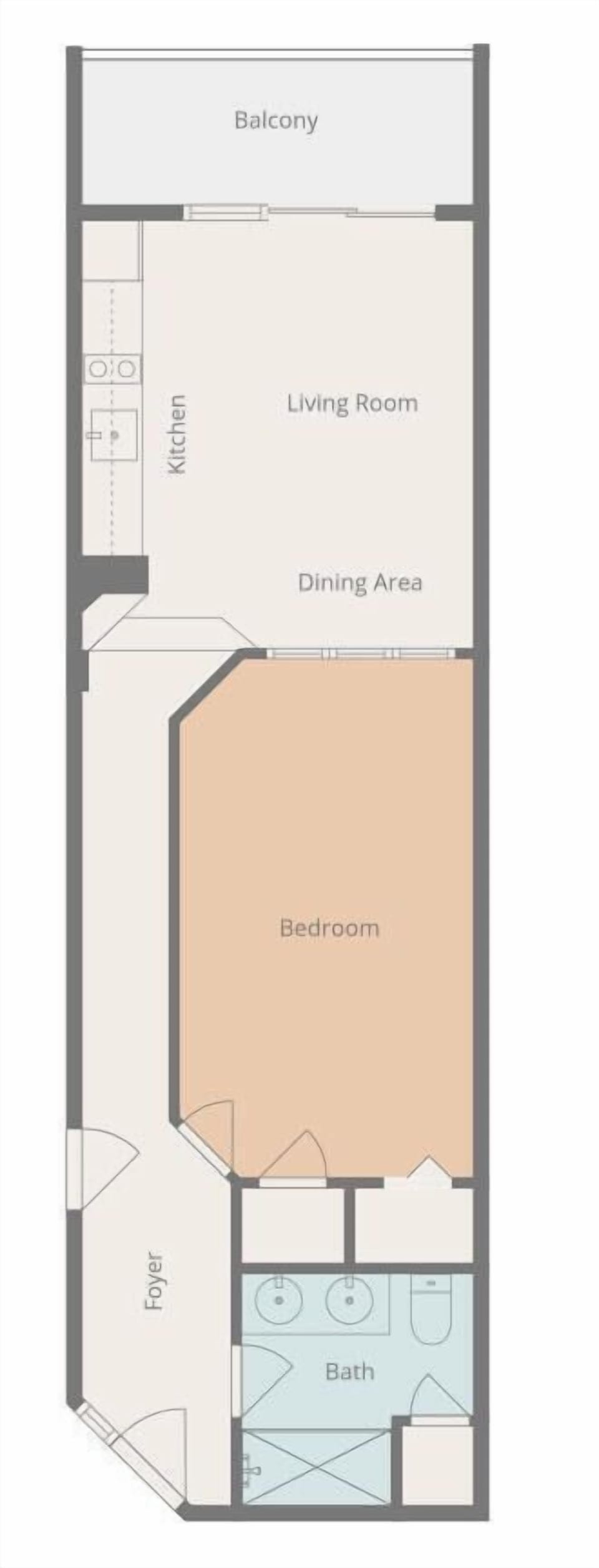 Beach Cove 423 Floor Plan