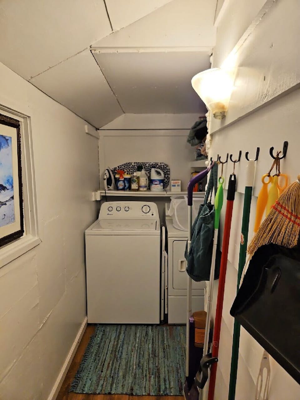 Washer and dryer