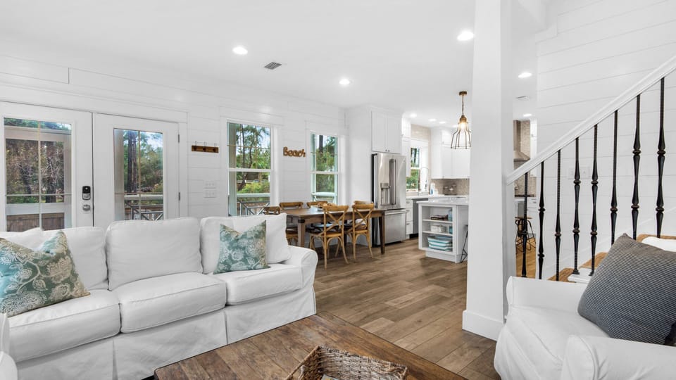 Best of Both Worlds - Living Area into Dining